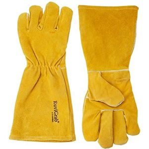 Ruvigrab Gevoerde handschoen voor hoge temperaturen, open haarden, barbecue, lassen