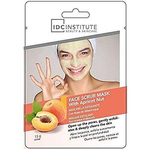 IDC INSTITUTE, Mascarilla exfoliante para la cara Nuez y Albaricoque - 22 gr.