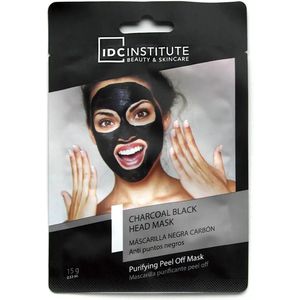 IDC Institute - Charcoal Blackhead Mask - Peel-off Masker - Actieve Houtskool - 15 g