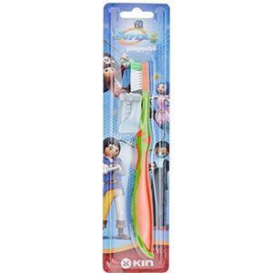 KIN Tandenborstel Super 4-PLAYMOBIL, zwart, standaard