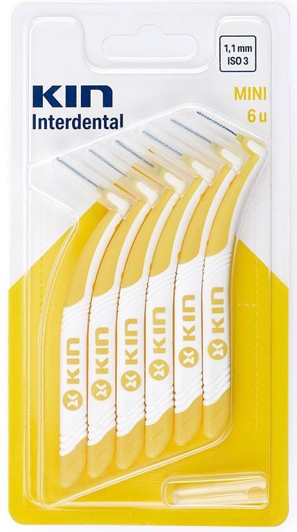 KIN - Interdental Mini - Tandenstokers - Zwart - 1,1 mm