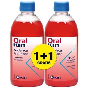 Kin - Duplo Oralkin Mondspoeling - 2 x 500 ml - Ecologisch Afweermiddel