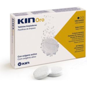 KIN Oro - Reinigingstabletten - 96 Eenheden - Diepe Reiniging voor Kunstgebitten en Orthodontische Apparaten