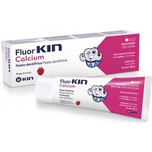 Fluorkin - Calcium - Tandpasta - Veelkleurig - 75ml