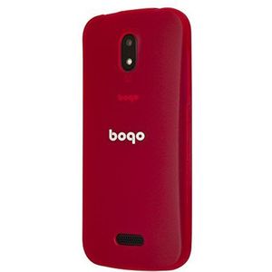 Bogo LifeStyle BO-45QCCN beschermhoes voor de smartphone Bogo LifeStyle QC, 11,4 cm (4,5 inch), rood