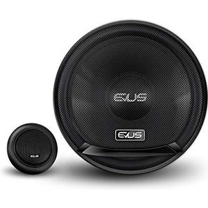 EVUS S165 Sistema Component 6 1/2 inch (16,5 cm), tweeter zijde 20 mm, rooster, 150 W Max, 50 W RMS, 88 dB