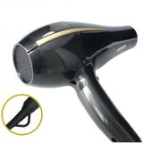 TM Electron TMHD126 Föhn - Zwart - 2000 W - Ionenfunctie - 3 Warmtestanden - 2 Snelheden