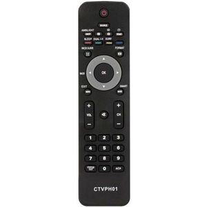 Common - CTVPH01 - Universele Afstandsbediening - Compatibel met Philips TV - Ergonomisch Ontwerp