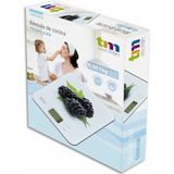 keukenweegschaal TM Braambes 8 kg (22,4 x 18,5 cm)