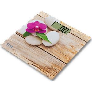 Personenweegschaal - U-hout - Roestvrij Staal - 150 kg Capaciteit