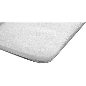 Interbaby Matrasbeschermer, waterdicht, voor wieg, 70/80 x 140 cm, wit