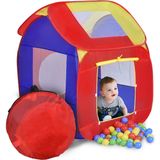 Mobiclinic® Kindertent, ballentent, avontuur, opvouwbaar, ballenbad, ballenpark, stoffen tent voor kinderen, speelgoed voor kinderen, binnen of buiten