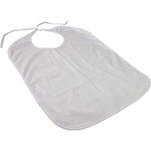 Mobiclinic Slabbertje voor volwassenen - Badstof - Met zakje - Herbruikbaar - Onesize