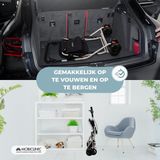 Mobiclinic - Coliseo - Boodschappentrolley - Rollator - Zwart - Inklapbare Rollator - 4 Wielen