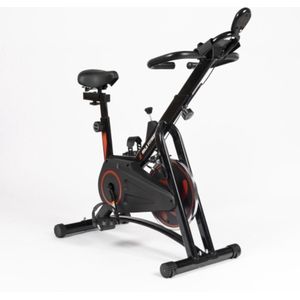 Mobiclinic Makalu - Spinningfiets Hometrainer - Vliegwiel 10 kg - Verstelbaar - Cyclo Indoor - Met wielen - LCD-display - Max. 120kg