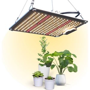 Mobiclinic Growlight - Groeilamp - Kweeklamp - Groei & bloei - 100W - LED High End technology - 10 standen - 30 x 24 cm- Groeipaneel