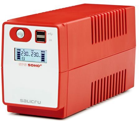Uninterruptible Power Supply System Interactive UPS Salicru SPS 650 SOHO+ IEC