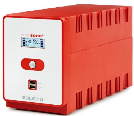 Salicru - SPS 1600 Soho+ - Ononderbroken Voedingssysteem - Zwart - 1600 VA