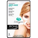 Iroha - Gezichtsmasker - Collageen - 6 Stuks