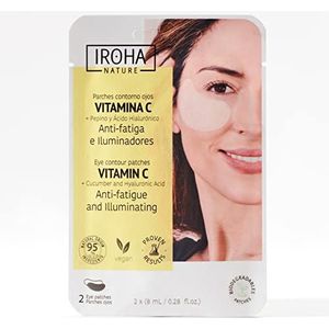 Iroha Nature - Patches Contour Des Yeux - Vitamine C - Concombre - Hyaluronzuur