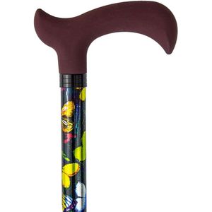 Wandelstok - Aluminium - In hoogte verstelbaar - Vlinder ontwerp