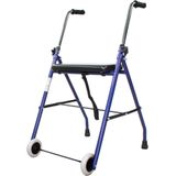 Mobiclinic - Emerita - Looprek met Wielen - Lichtgewicht - Inklapbaar - Gewatteerde Zitting