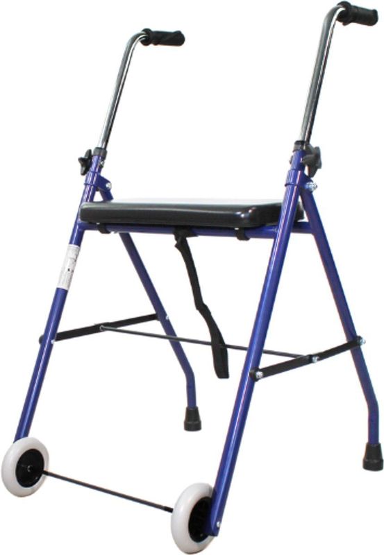 Mobiclinic - Emerita - Looprek met Wielen - Lichtgewicht - Inklapbaar - Gewatteerde Zitting