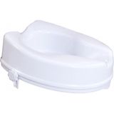Mobiclinic Titán - Toiletverhoger - 10 cm - Zonder deksel - Max 160 kg - Toiletbril - WC Verhoging - Verstelbaar -Toiletbril - Wit - Toiletzitting