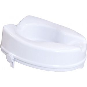 Mobiclinic - Titán - Toiletverhoger - Wit - 10 cm - Max 160 kg - Verstelbaar