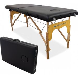 Mobiclinic CM-01 Basic - Massagetafel - Draagbaar - Inklapbaar - 180x60 cm - In hoogte verstelbaar - Gezichtsuitsparing - Max. tot 250 kg - Behandelbank