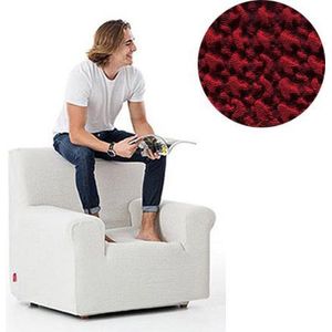 Milos Stoelhoes voor Fauteuil 70-110cm Rood - Fauteuil hoes Extreme stretch - Fauteuil beschermer