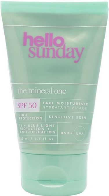 Hello Sunday - The Mineral One Face Moisturiser SPF 50 - gezichtscrème