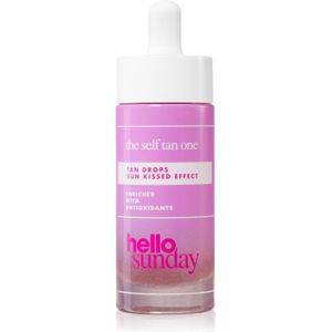 Hello Sunday The Self Tan One Sun-kissed Drops - zelfbruiner voor het gezicht
