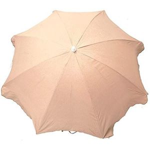 CHILLVERT KAN165 parasol voor tuin, aluminium, stevig, Ø 200 cm, camel