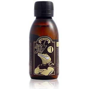 HEY JOE! Beard Shampoo Nº 1, baardshampoo voor heren met citroenen en tijmgeur, baardshampoo voor mannen, fles van 120 ml