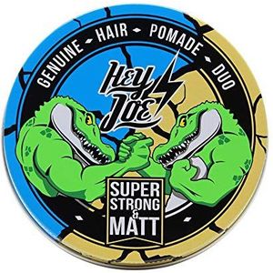 HEY JOE! Echte Hair Pomade Duo | Combineert gel met super sterke grip en matte gel, 100 ml