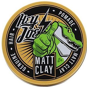 HEY JOE! Genuine Hair Pomade Matt Clay, matte haarwax met hoge grip, 100 ml