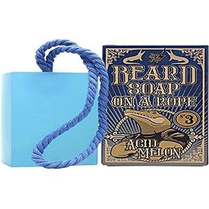 HEY JOE! Beard Soap on Rope Nr. 3 Acid Melon, baardzeep met meloengeur, 150 ml