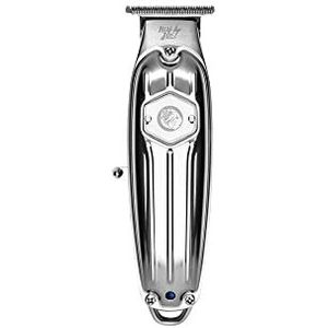 Hey Joe Trimmermachine, professionele tondeuse voor haar en baard, 6.000 R.P.M, zilverkleurig