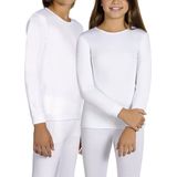 Ysabel Mora - Thermoshirt Kinderen - Wit - Lange Mouwen