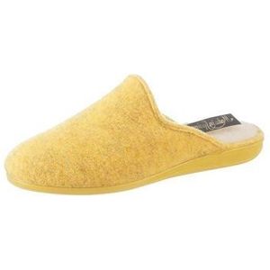 Pantoffels in geel