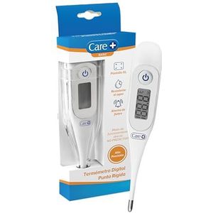 Care + Digitale thermometer met stijve punt voor baby's, kinderen en volwassenen