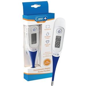 Care + Digitale thermometer met flexibele punt voor baby's, kinderen en volwassenen