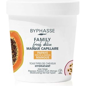 BYPHASSE - Fresh Délice - Haarmasker - 250 ml - Voor Alle Haartypen