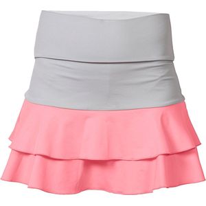 MM 2.0 Arucas - Tennisrok - Grijs en Koraal - Polyamide en Elastaan