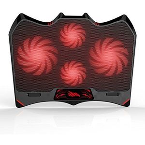 Xveon Gaming Aero Gaming Cooling Pad - Koelpad voor laptops tot 43,9 cm (17,3 inch) SGM520, 415 x 305 x 27 mm