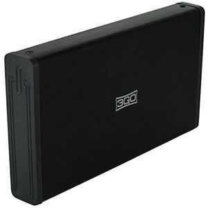 Behuizing voor Harde Schijf 3,5" USB 3GO HDD35BK312 3,5"