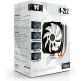 Nox - H-212 - Cpu-ventilator - Zwart - Aluminium - Voor Intel & AMD