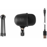 Table-top Microphone KROM NXKROMKIMUPRO USB Black