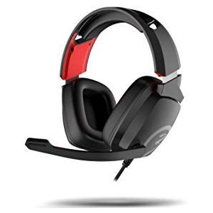 Ozone Ekho X40 Gaming Headset - Hoofdtelefoon met microfoon - Compatibel met PS4, PC, Xbox, Switch - 50 mm luidspreker, verstelbare hoofdband, controller, opvouwbare microfoon, ergonomisch, zwart